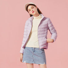 Load image into Gallery viewer, SEMIR 2019 Down Winter Jacket Women Cotton Short Jackets New Down Padded Hooded Warm Autumn Slim Coat Female Casual Tops
